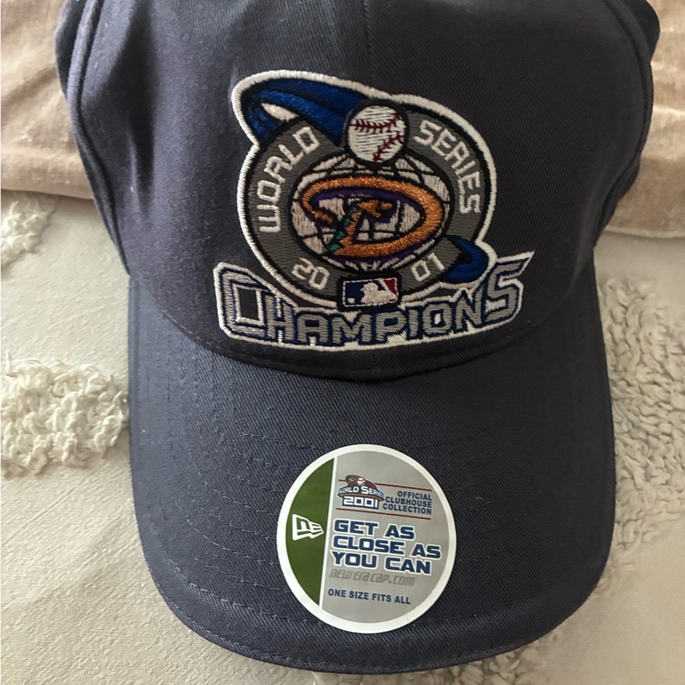 Vintage MLB 2001 New Era World Series Champions Cap #Arizona #Diamondbacks